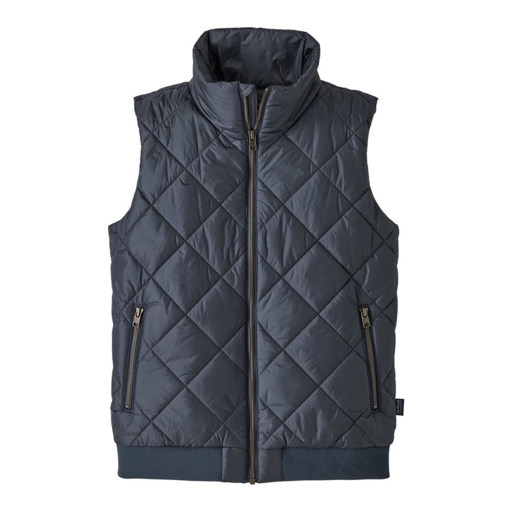Patagonia Women’s Prow Bomber Vest in Smolder Blue - M